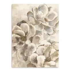 Kirklands Home Canvas Art|Neutral Petals Canvas Art Print, 30x40 in.
