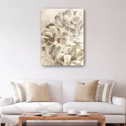 Kirklands Home Canvas Art|Neutral Petals Canvas Art Print, 30x40 in.