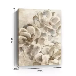 Kirklands Home Canvas Art|Neutral Petals Canvas Art Print, 30x40 in.