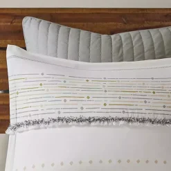 Kirklands Home Comforters|Neutral Stripe Full/Queen 3-pc. Comforter Set