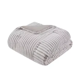Kirklands Home Comforters|Neutral Striped 5-pc. Full/Queen Comforter Set