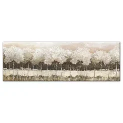 Kirklands Home Canvas Art|Neutral Treescape Canvas Art Print