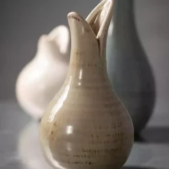 Discount Neutral Tulip Bulb Vases, Set of 3 Vases