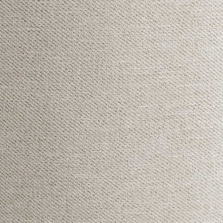 Kirklands Home Benches & Ottomans|Neutral Upholstered Nesting Ottomans, Set of 2 Ivory