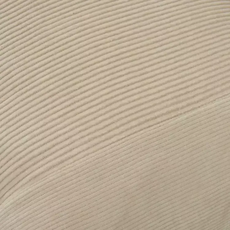 Clearance Neutral Velvet Corduroy Lumbar Pillow Pillows