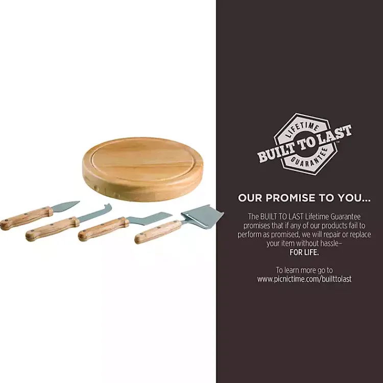 Kirklands Home Serving & Entertaining|New Orleans Saints Cheese Board and Tool Set Tan