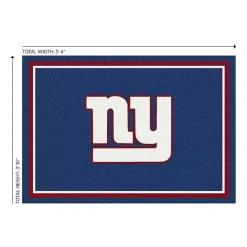 Kirklands Home Area Rugs|New York Giants Area Rug, 4x6 Blue