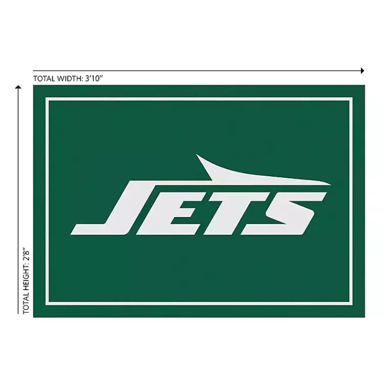 Kirklands Home Area Rugs|New York Jets Area Rug, 3x4 Green