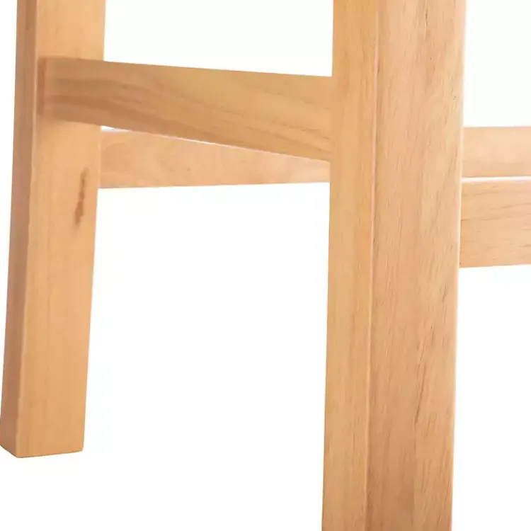 Kirklands Home Bar Stools & Counter Height Stools|Newport Natural Wood and Rattan Counter Stool Brown