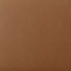 Kirklands Home Benches & Ottomans|Newton Carmel Faux Leather Thimble Ottoman Brown