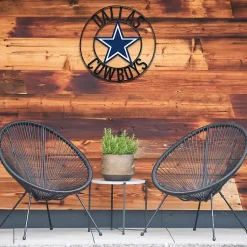 Kirklands Home Wall Plaques|NFL Dallas Cowboys Wrought Iron Wall Plaque