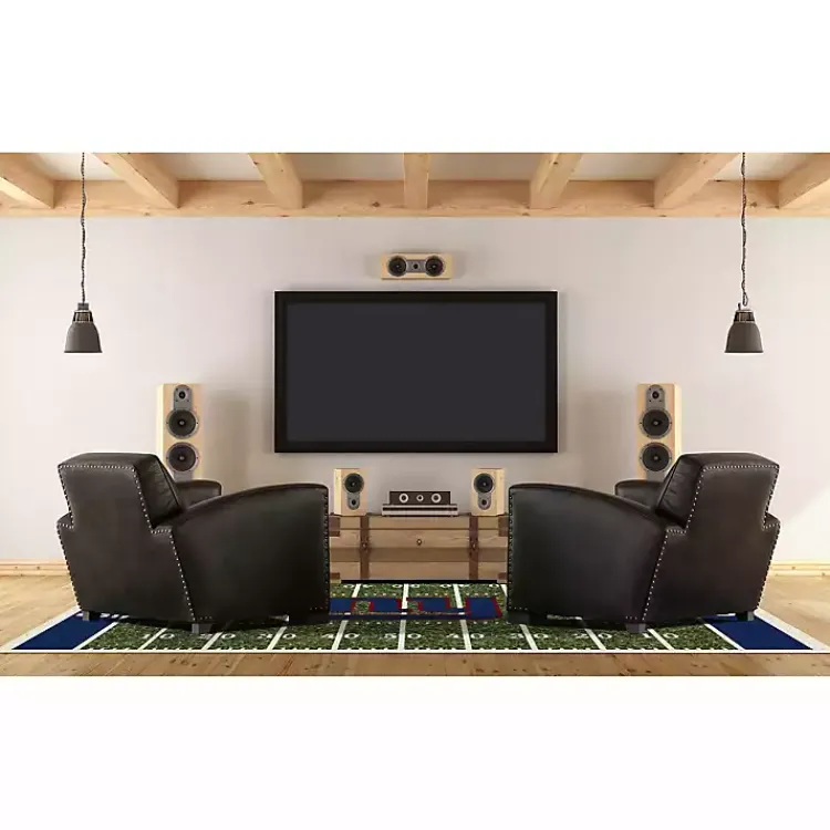 Kirklands Home Area Rugs|NFL New York Giants Home Field Area Rug, 6x8