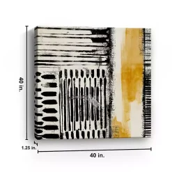 Kirklands Home Canvas Art|No Borders IV Abstract Giclee Canvas Art Print