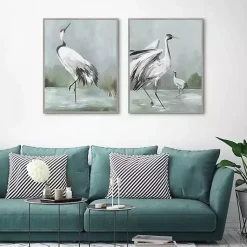 Kirklands Home Canvas Art|Noble Beauty Framed Canvas Art Prints, Set of 2