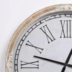 Kirklands Home Clocks|Norah Distressed Wood Wall Clock