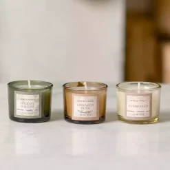Norfolk Mini Votive Jar Candles, Set of 3 Candles