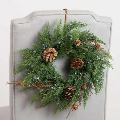 Online Norfolk Pine and Blue Berry Mini Wreath Wreaths