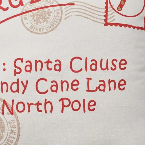 New North Pole Postcard Pillow Christmas Pillows