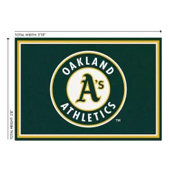 Kirklands Home Area Rugs|Oakland Athletics Spirit Rug, 3x4