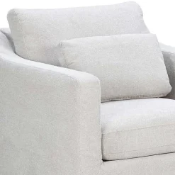 Kirklands Home Accent Chairs|Oatmeal Roosevelt Accent Chair Tan