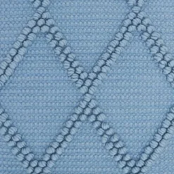 Discount Ocean Diamond Lattice Throw Pillow Pillows