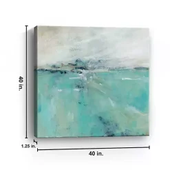 Kirklands Home Canvas Art|Ocean's Expanse Giclee Canvas Art Print Blue