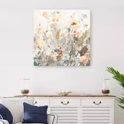 Kirklands Home Canvas Art|October Garden Canvas Art Print Gray