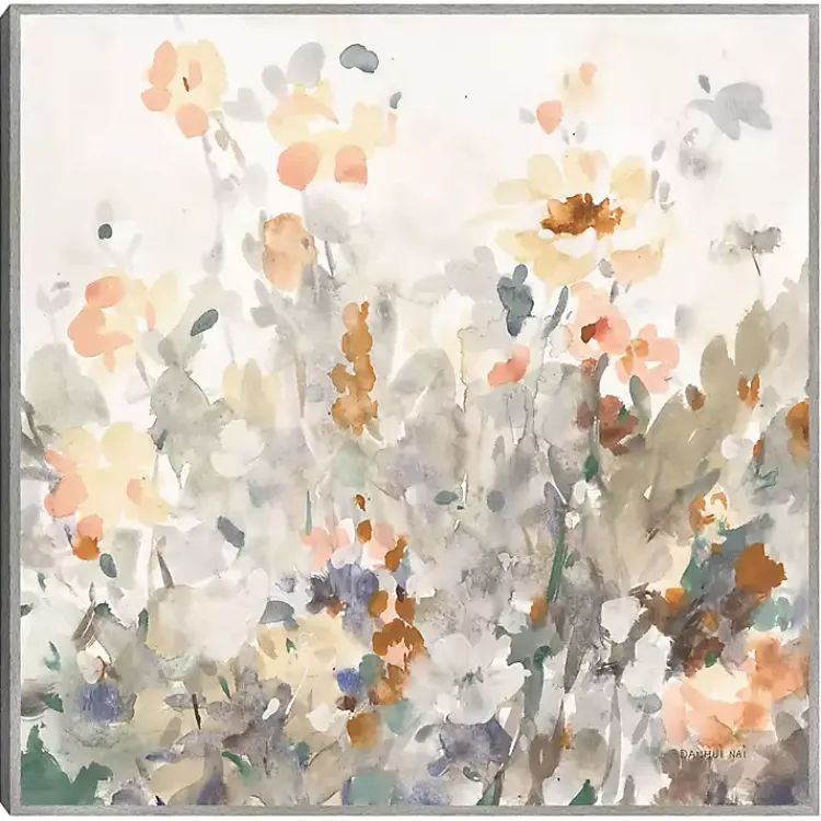 Kirklands Home Canvas Art|October Garden Framed Canvas Art Print