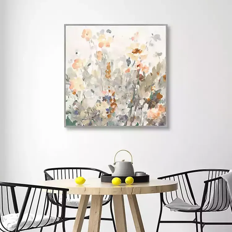 Kirklands Home Canvas Art|October Garden Framed Canvas Art Print