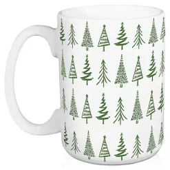 Sale Oh Christmas Tree Mugs, Set of 2 Christmas Dining & Entertaining