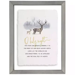 Best Oh Holy Night Framed Wall Plaque Christmas Art & Wall Decor
