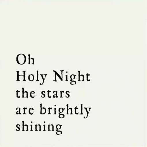Outlet Oh Holy Night Gold Framed Canvas Art Print Christmas Art & Wall Decor