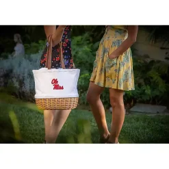 Kirklands Home Serving & Entertaining|Ole Miss Canvas Tote Bag Red