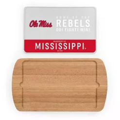 Kirklands Home Serving & Entertaining|Ole Miss Rebels Wood and Glass Serving Board