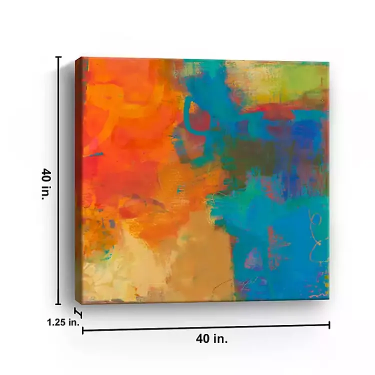 Kirklands Home Canvas Art|Olio Giclee Canvas Art Print Multi