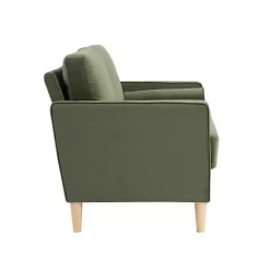 Kirklands Home Sofas & Loveseats|Olive Chelsea Modern Loveseat Green