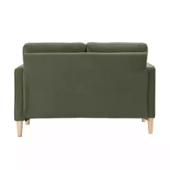 Kirklands Home Sofas & Loveseats|Olive Chelsea Modern Loveseat Green