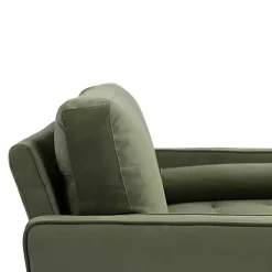 Kirklands Home Sofas & Loveseats|Olive Chelsea Modern Loveseat Green