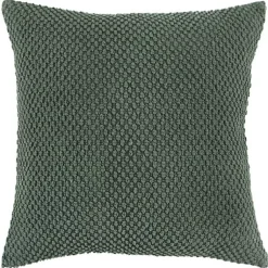 Outlet Olive Woven Nubby Pillow Pillows