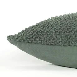 Outlet Olive Woven Nubby Pillow Pillows