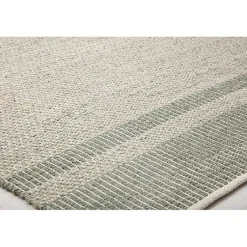 Kirklands Home Area Rugs|Olive Striped Border Area Rug Green