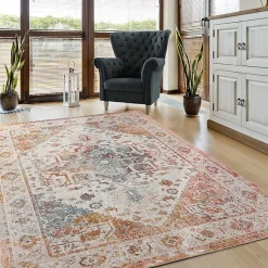 Kirklands Home Outdoor Rugs|Ombre at Dusk Indoor/Outdoor Area Rug, 5x7