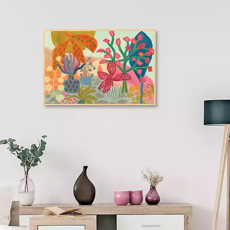 Kirklands Home Canvas Art|On the Veranda Framed Canvas Art Print Multi