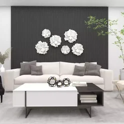 Onyx and Gold 3-pc. Orb Sculpture Set Statues & Figurines