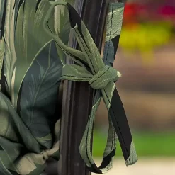 Kirklands Home Outdoor Cushions & Pillows|Onyx Cebu Luxe Outdoor Dining Chair Cushion Black