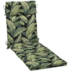 Kirklands Home Outdoor Cushions & Pillows|Onyx Cebu Outdoor Chaise Cushion
