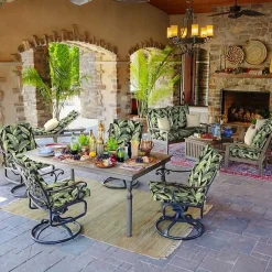 Kirklands Home Outdoor Cushions & Pillows|Onyx Cebu Outdoor Chaise Cushion