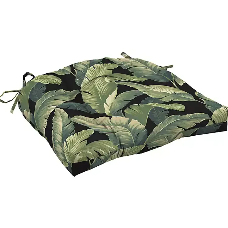 Kirklands Home Outdoor Cushions & Pillows|Onyx Cebu 2-pc. Outdoor Wicker Chair Cushion Set