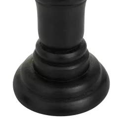 Outlet Onyx Turned Wood 3-pc. Candle Holder Set Candle Holders