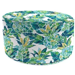 Kirklands Home Outdoor Cushions & Pillows|Opal Vida Round Outdoor Pouf